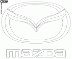 Logo de Mazda, fabricante japonés de automóviles