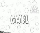 Gael, nombre de origen bretón. Gael es la forma abreviada de Gwenaël, Gwennael y Gwenhael