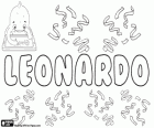 Leonardo, nombre de origen germánico. Derivado de Leonhart, su significado es fuerte como un león