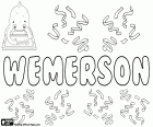 Wemerson, nombre para niño de origen portugués