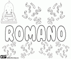 Romano, nombre masculino de origen latino. Derivado de Romanus, su significado es originario de Roma