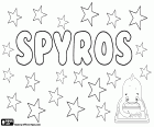 Spyros, nombre masculino de origen griego. Variante de Spiros. Proviene de Spiridon
