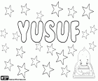 Yusuf, nombre de un profeta del Corán. Yusuf, algunas de sus variantes son Yosef y Yusef