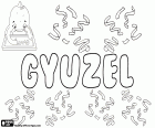 Gyuzel, nombre femenino en diversos idiomas. Gyuzel, variante de Giuzel y de Guzel