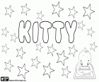 Kitty, nombre para niña con diferentes orígenes. Kitty, nombre de origen irlandés derivado de Katherine. Kitty, diminutivo de nombres como Kathy, Katey y Karen