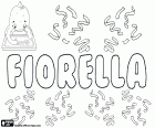 Fiorella, nombre femenino de origen latino, derivado de florem. Fiorella, variante italiana de nombres como Flora y Fiora entre otros