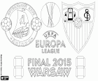 Dnipro Dnipropetrovsk vs Sevilla. Final de la Europa League 2014-2015 en el Estadio Nacional de Polonia, Stadion Narodowy, en Varsovia, 27 de mayo de 2015