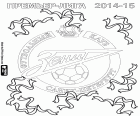 FC Zenit San Petersburgo, campeón de Liga Premier 2014-2015, la liga rusa de fútbol
