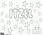 Itzel, nombre de origen maya. Itzel, variante de Ixchel, la diosa maya del amor
