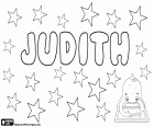 Judith, variante de Judit, nombre de origen hebreo. Judith, nombre en varios idiomas 