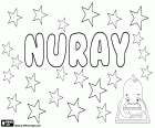 Nuray, nombre muy popular en Azerbaiyán. Nuray, nombre de origen turco, su significado es luna brillante