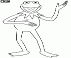 El personaje más famoso del Show de los Teleñecos, el show de los Muppets, de Jim Henson es la rana Gustavo, su nombre original en inglés es Kermit the frog
