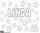 Linda, nombre de niña con varios orígenes y en muchas lenguas. Linda, nombre de origen español, su significado es bonita. Linda, variante de muchos otros nombres acabados en -linda como Belinda, Melinda, Adelinda y Rosalinda entre otros. Linda, variante de nombres como Lynda, Linde y Lynn