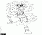 Portgaz D. Ace, también conocido como Ace, puño de fuego, es el hermano adoptivo de Luffy. Ace tiene el poder de manipular y transformar el fuego. Ace, un personaje de One Piece