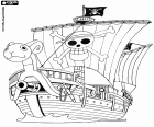El primer barco de Luffy y los Piratas del Sombrero de Paja es la carabela llamada Going Merry