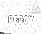 Peggy, nombre femenino en inglés, diminutivo de Margaret