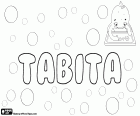 Tabita, nombre de origen arameo, proviene de Tabitha, su significado es gacela
