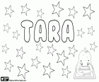 Tara, nombre femenino con diversos significados y orígenes. Tara, nombre de origen gaélico, su significado es estrella. Tara, nombre de una diosa hindú y de una buda femenina. Tara, diminutivo de Tamara. Tara tiene variantes como Tarah y Taralyn entre otros