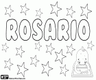 Rosario, nombre femenino en español y portugués. Rosario, nombre que proviene de la devoción mariana, derivado de la palabra latina rosarium. Rosario, nombre masculino en italiano