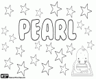 Pearl, nombre en inglés para niña que significa perla