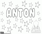 Anton, nombre masculino de origen latino, derivado de Antonius