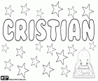 Cristian, nombre para niño en varios idiomas. Cristian, nombre derivado de Christianus, su significado es seguidor de Cristo