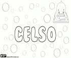 Celso, nombre masculino en español, portugués e italiano. Celso, nombre de origen latino derivado de Celsius