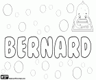 Bernard, nombre masculino utilizado en muchos idiomas, derivado del nombre germánico Berinhard o Bernhard