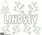 Lindsey, nombre utilizado tanto para niña como para niño, también es un apellido. Lindsey, nombre de origen inglés, variante de Lindsay, proviene de un antiguo topónimo inglés