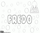 Fredo, nombre en italiano para niño, abreviación de nombres como Alfredo, Federico y Godofredo