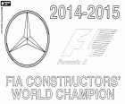 El equipo Mercedes AMG Petronas Formula One Team se ha proclamado campeona en el Campeonato Mundial de Constructores de la Fórmula 1 2015. La escudería alemana Mercedes gana el campeonato por segunda vez consecutiva, repitiendo el título de 2014. Los pilotos de la escudería son Nico Rosberg y Lewis Hamilton