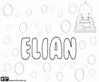 Elian, nombre para niño de origen latino, proviene del nombre romano Aelianus