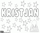 Kristjan, nombre para niño en estonio y en esloveno, nombre de origen latino derivado de Christianus, corresponde a Cristián