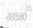 Jorge, nombre masculino en español y en portugués, proviene del nombre de origen griego Georgios derivado de georgos, su significado es trabajador de la tierra