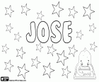 José, nombre para niño de origen hebreo, derivado de Yosef. José, nombre popular en español y en portugués