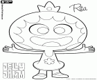 Un personaje de Jelly Jam, Rita parece la niña educada, dulce y perfecta que se transforma en una niña que no conoce el peligro