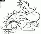 Bowsy, Bowser Jr o Koopa Jr, un personaje de los videojuegos de Mario