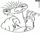 La abuela de Sid es una anciana perezoso gigante de ochenta años de edad. Un personaje en las aventuras de Ice Age 4: la formación de los continentes