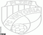 Logo del FC Viktoria Plzeň, club de fútbol de la ciudad de Pilsen, República Checa