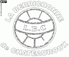Logo de La Berrichonne de Châteauroux, LB Châteauroux, club deportivo con sede en Châteauroux, ciudad del centro de Francia
