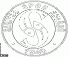 Escudo del Sarıyer Spor Kulübü, club deportivo de Sarıyer, distrito en el lado europeo de la ciudad de Estambul, Turqía