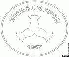 Escudo del Giresun Spor Klübü, Giresunspor, club de fútbol en la ciudad de Giresun, capital de la provincia con el mismo nombre en la región del Mar Negro