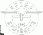 Logo del Adana Demir Spor Kulübü, Adana Demirspor, club deportivo de Adana, capital de la provincia con el mismo nombre, gran ciudad con puerto fluvial del sur de la Anatolia. Adana es una ciudad situada cerca del mar Mediterráneo y la quinta más poblada de Turquía