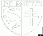 Insignia del Football Club de Metz, club de fútbol con base en la ciudad de Metz en el noreste de Francia. Metz era la capital de la antigua región de la Lorena, actualmente es la capital del departamento de Mosela