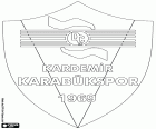 Logo de Kardemir Karabük Spor Kulübü, club deportivo de la ciudad de Karabük, capital de la provincia homónima en la región del Mar Negro en el norte de Anatolia 