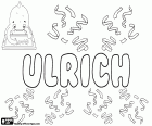 Ulrich, nombre masculino de origen germánico utilizado en alemán, francés y holandés. Ulrich deriva del antiguo nombre germánico Odalric o Uodalrich