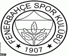Insignia de Fenerbahçe Spor Kulübü, club deportivo con sede en Kadıköy, distrito en la parte asiática de Estambul y con costa al mar de Mármara