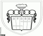 Insignia de Club y Biblioteca Ramón Santamarina, club deportivo con sede en Tandil, ciudad de la provincia de Buenos Aires, en el este de Argentina
