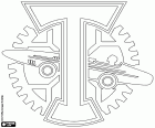 Logo de FK Torpedo Moscú, club de fútbol con sede en la ciudad federal de Moscú, la capital de Rusia. Futbolnyĭ Klub Torpedo Moskva, nombre ruso original transliterado
