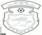 Escudo de FK Sokol Saratov, club de fútbol con sede en Sarátov, gran ciudad portuaria en el río Volga y capital administrativa del Oblast de Sarátov en el sur de la región rusa del Volga